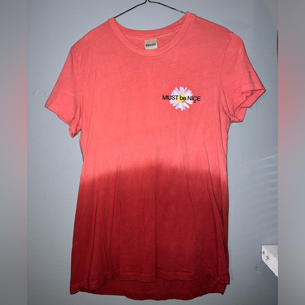 RipNDip “Must be Nice” Tie Dye Cat Graphic Tee